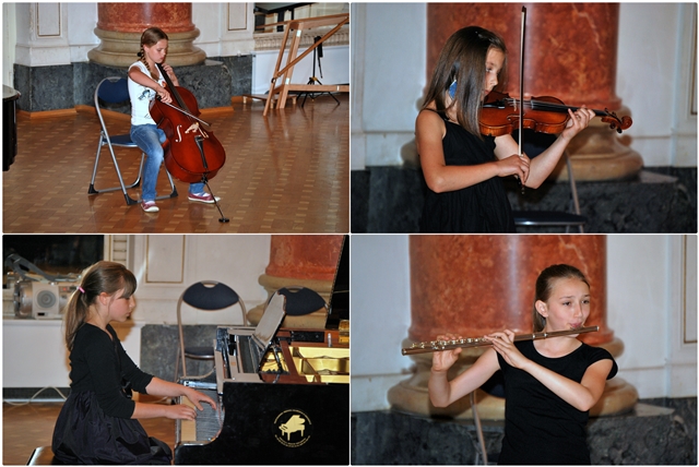 Klara Lešnik, Špela Došler, Lara Ježovnik in Tatjana Gobec